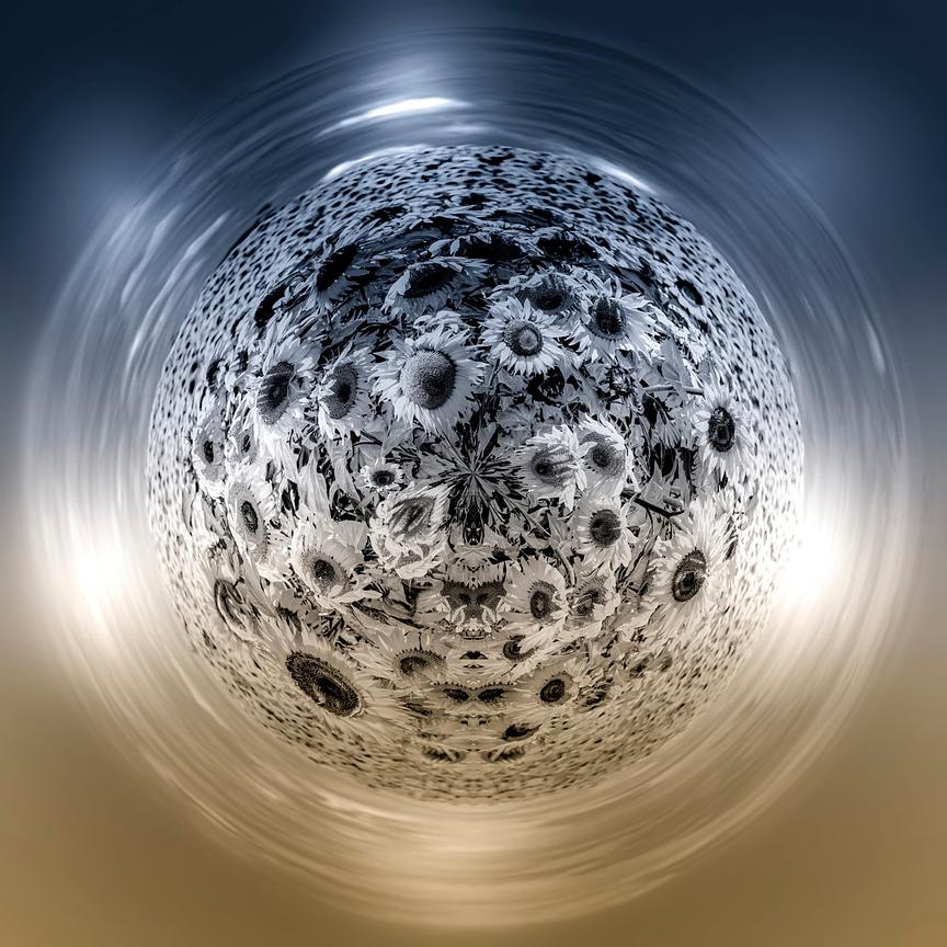 ‘Purple Light’, a photograph from Paul Marnef’s ‘Imaginary Planets’ series