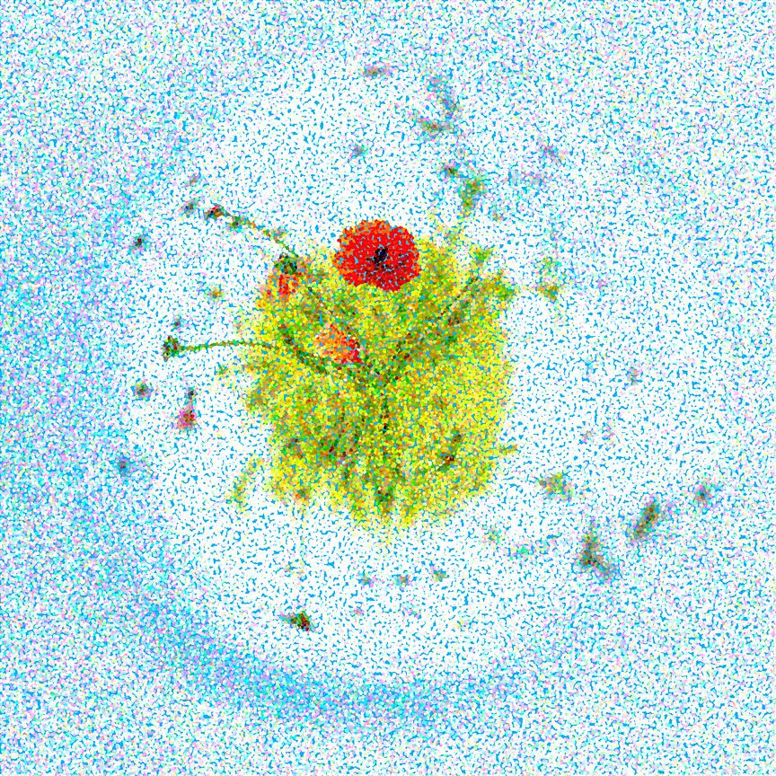 ‘Bébé des Pyrénées’, a photograph from Paul Marnef’s ‘Imaginary Planets’ series