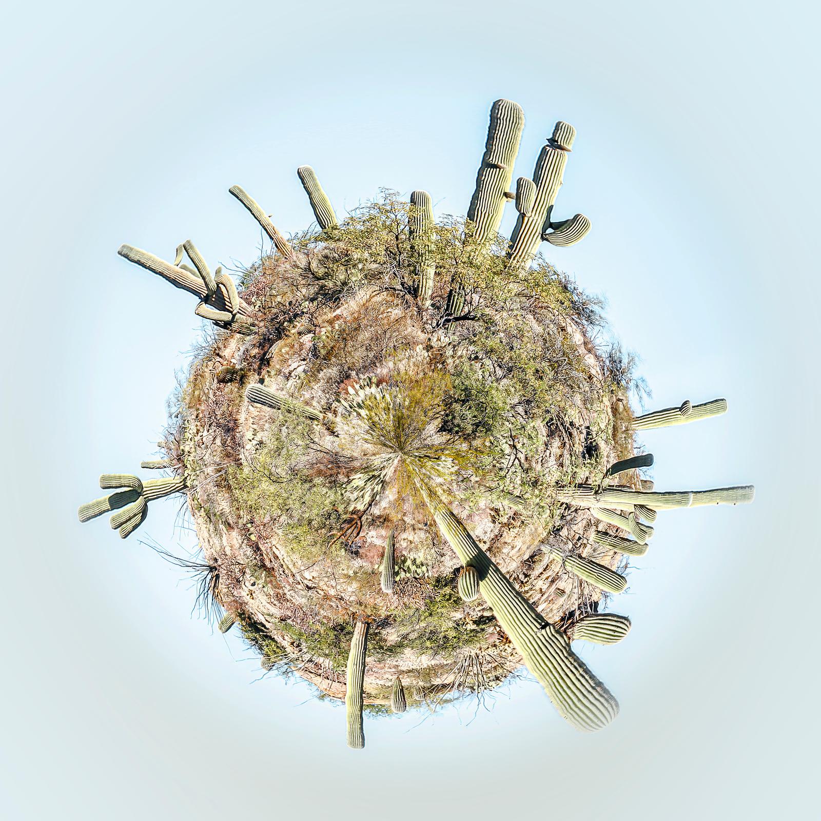 « Monde Aride », photographie de la série Planètes Imaginaires de Paul Marnef