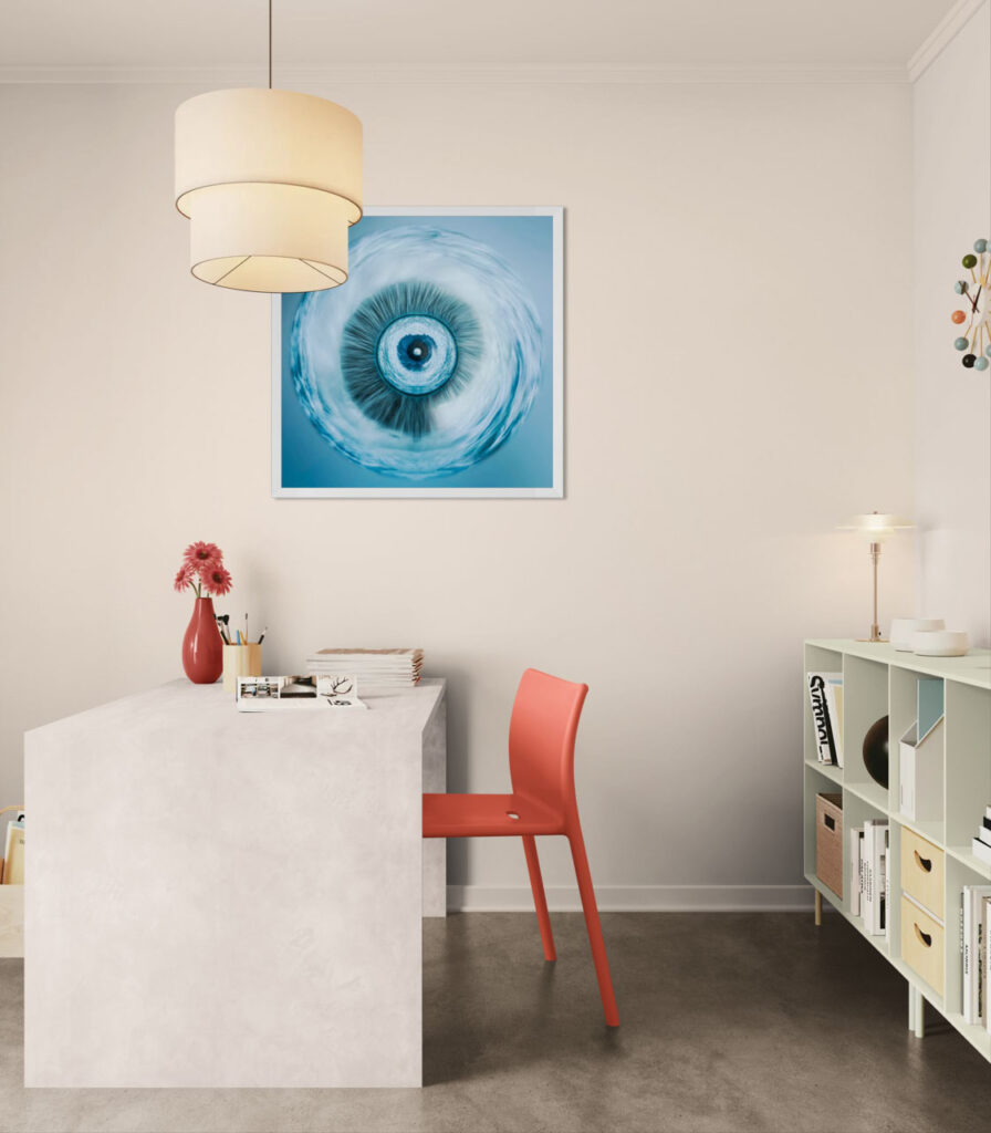 View of the Garonne – artwork in context
