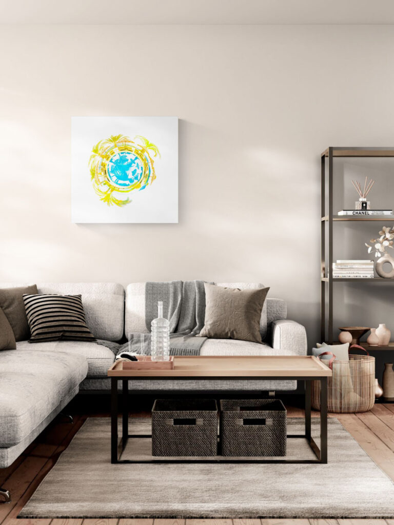 Poolside Oasis – artwork in context