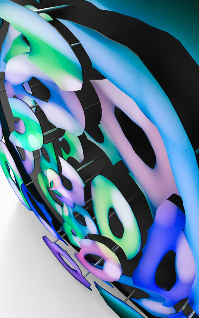 Screensaver Relief – artwork in context