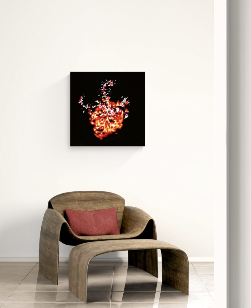 Floral Blaze – artwork in context