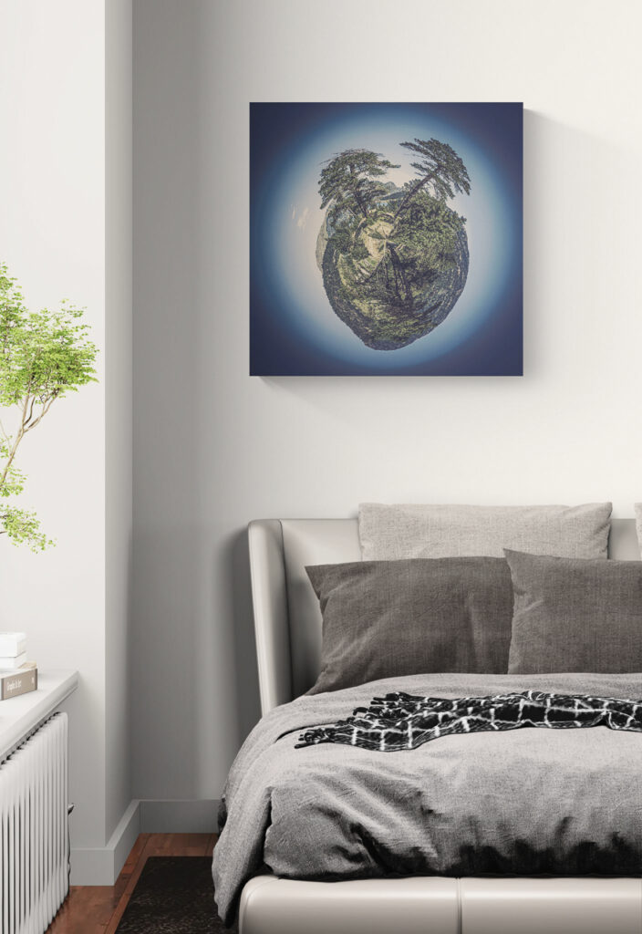 The Embrace of the Peaks – artwork in context