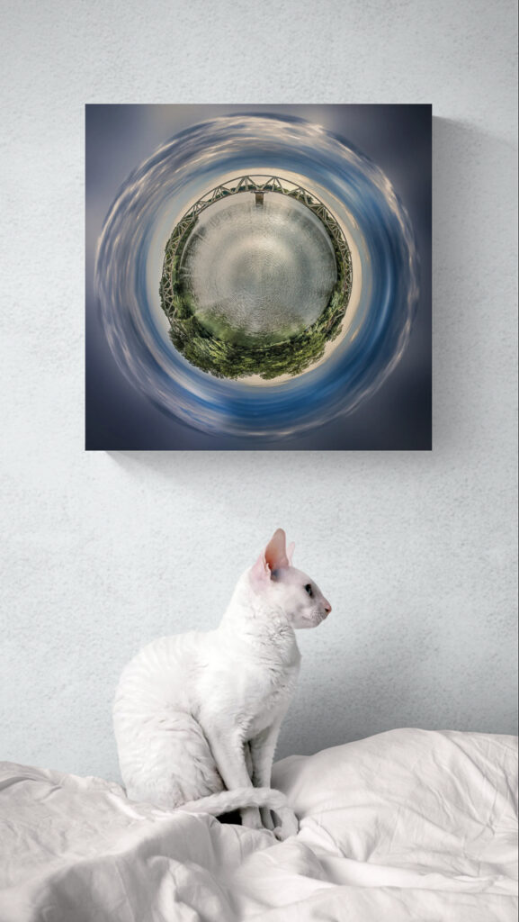 Le Cercle des Passages – œuvre en situation